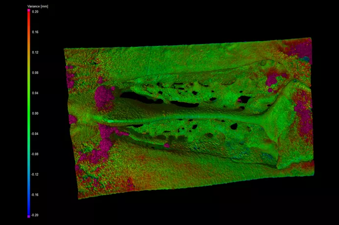 Nominal/Actual comparison analysis in 3D