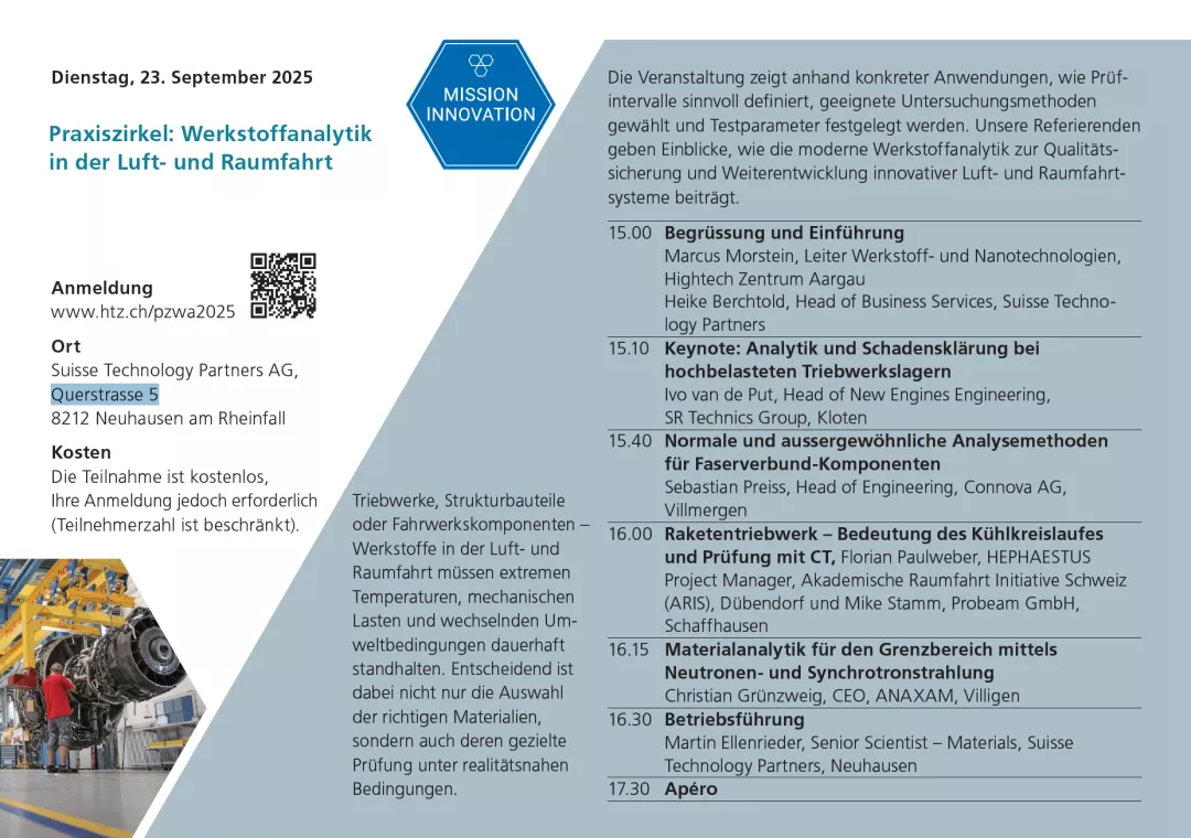 Praxiszirkel Werkstoffanalytik 2