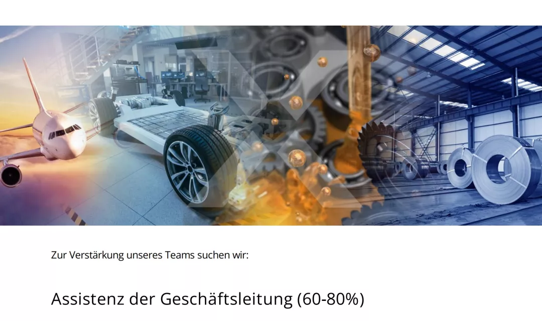 Assistenz der Geschäftsleitung (60-80%)