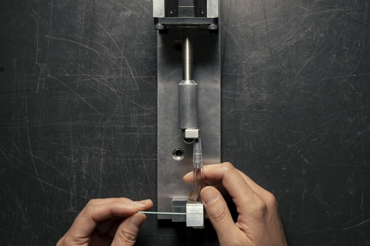 Probenmanipulation für in-situ-Experimente