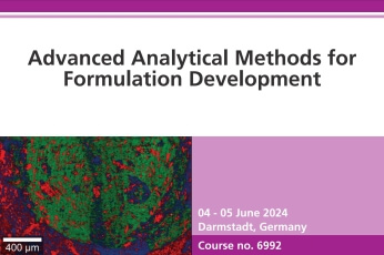 Advanced Analytical Methods for Formulation Development 