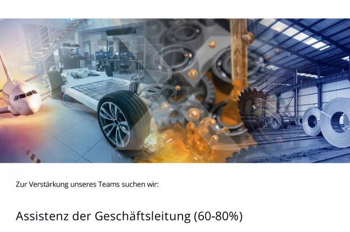 Assistenz der Geschäftsleitung (60-80%)